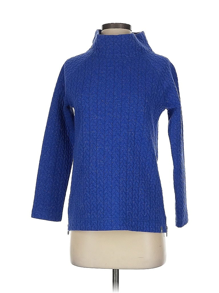 T by Talbots Blue Turtleneck Sweater Size XS - photo 1