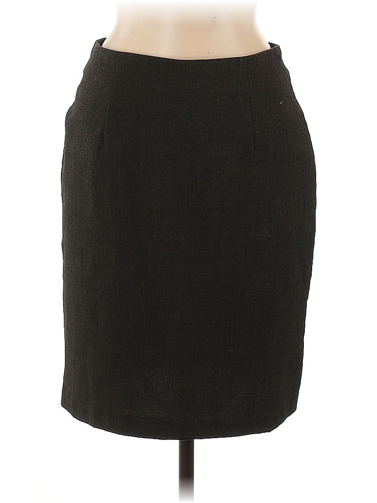 Pre-owned Unbranded Formal Skirt In Black
