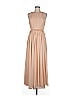 H&M 100% Polyester Tan Cocktail Dress Size 8 - photo 1