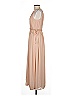 H&M 100% Polyester Tan Cocktail Dress Size 8 - photo 5