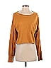 We the Free Gold Long Sleeve T-Shirt Size XS - photo 1