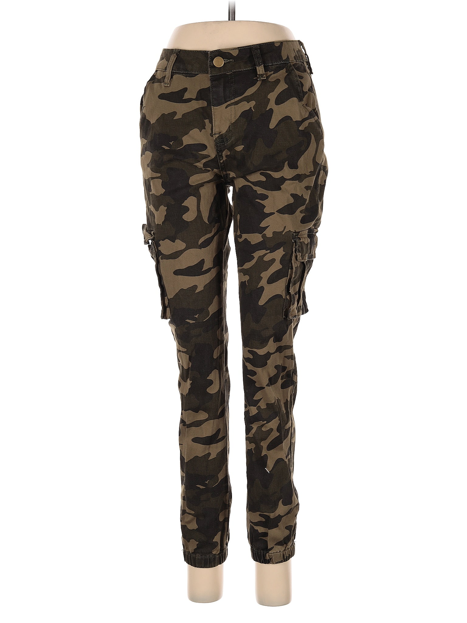 Fashion Nova Camo Brown Cargo Pants Size S
