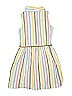 Carter's 100% Cotton Stripes Yellow Dress Size 7 (big kids) - photo 2