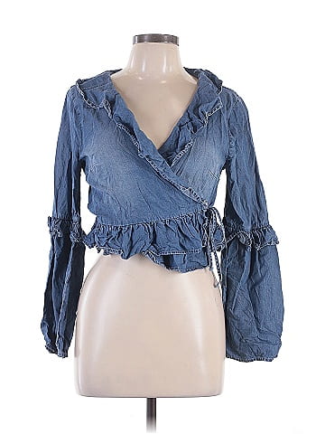 Taylor & Sage Long Sleeve Blouse (view 1)