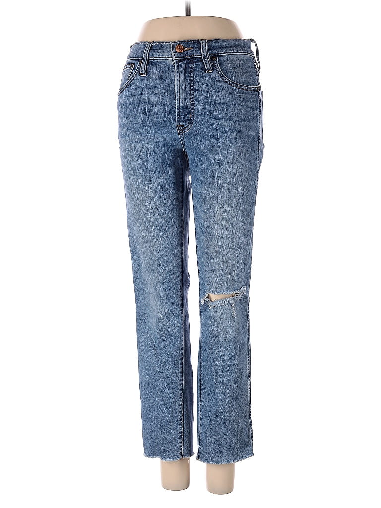 Pre-owned J.crew Factory Store Jeans In Blue