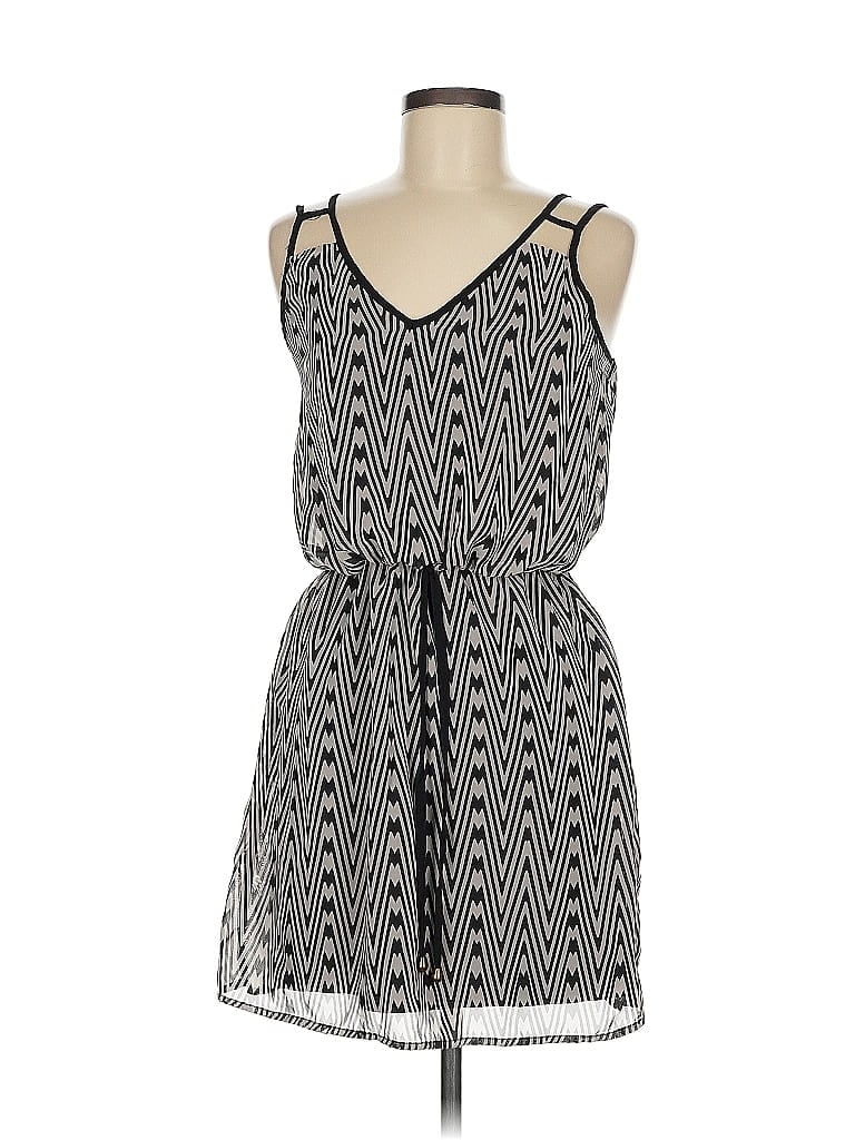 Pre-owned City Triangles Casual Dress In Gray