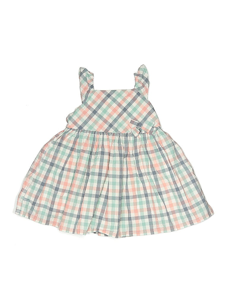 Just One You Made by Carter's 100% Cotton Plaid Green Dress 12-18 MO / 18 MO - photo 1