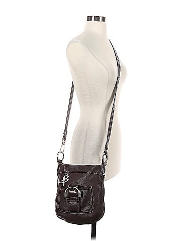 B Makowsky Leather Crossbody Bag (view 2)