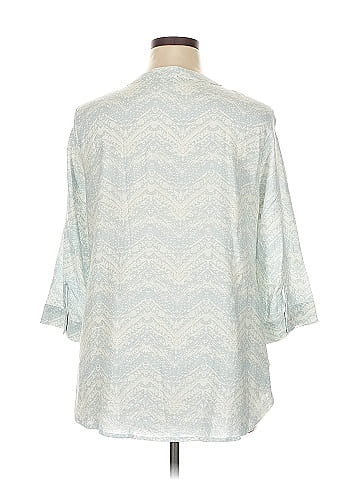 Carole Little 3/4 Sleeve Blouse (view 2)