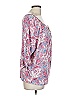 L-RL Lauren Active Ralph Lauren 100% Cotton Pink 3/4 Sleeve Blouse Size L - photo 4