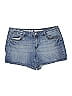 DKNY Jeans Blue Denim Shorts Size 14 - photo 1