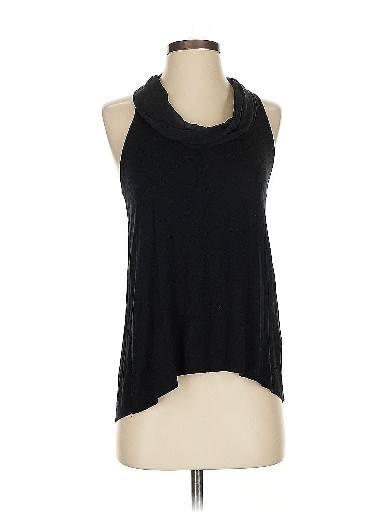 Pre-owned Ella Moss Sleeveless Blouse In Black