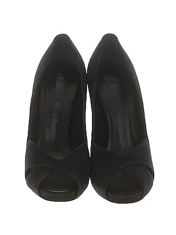 Giuseppe Zanotti Suede Platform Peep-Toe Pumps (view 2)