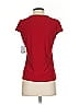 Kasper Red Short Sleeve Top Size XS - photo 2