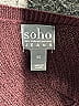 Soho 100% Acrylic Burgundy Pullover Sweater Size XS - photo 7