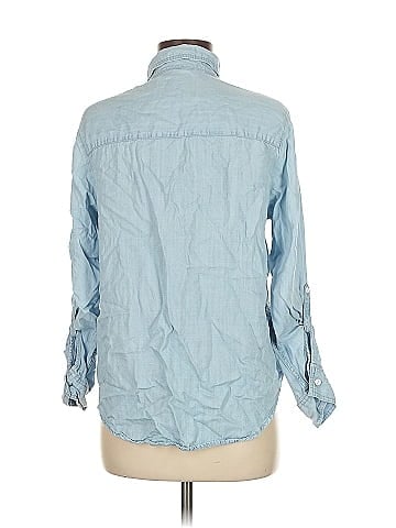 Lola River 3/4 Sleeve Button-Down Shirt (view 2)