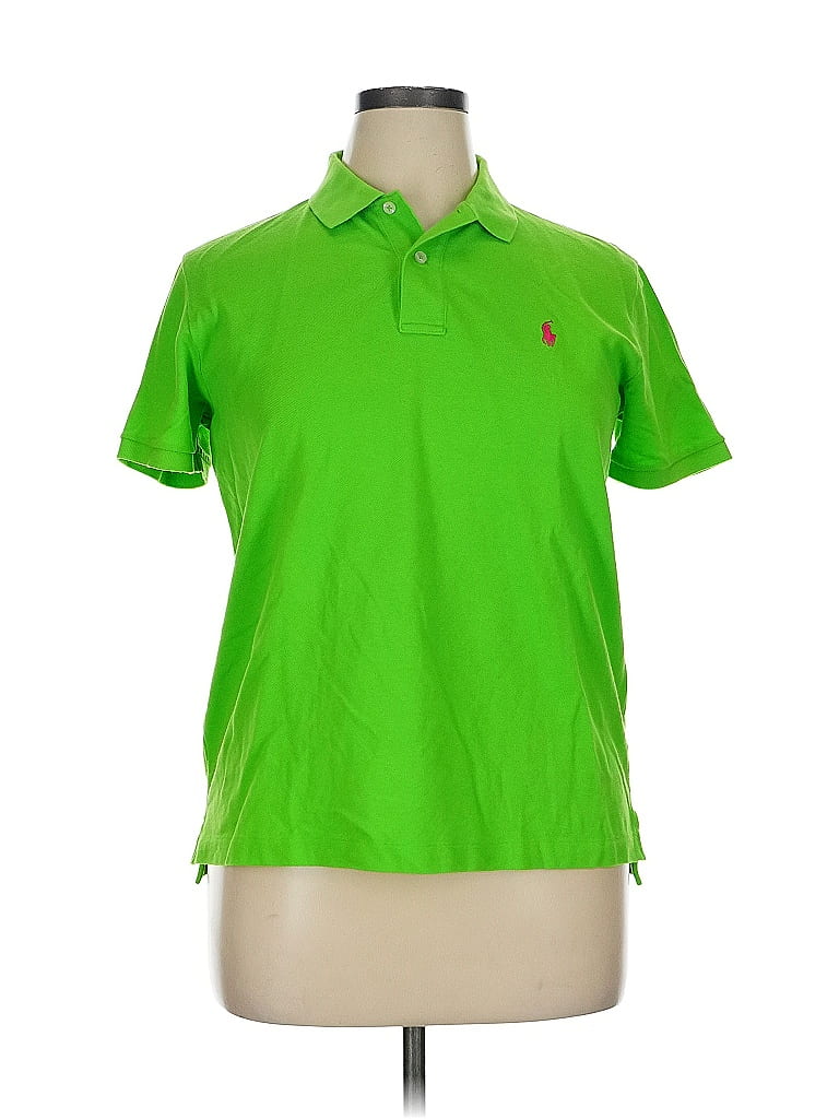 Ralph Lauren 100% Cotton Green Short Sleeve Polo Size XL - photo 1