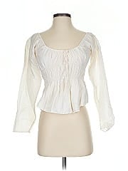 Something Navy 3/4 Sleeve Blouse