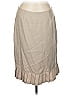 Unbranded 100% Polyester Solid Tan Formal Skirt Size 12 - photo 1