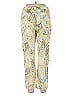 St. John Sport Paisley Ivory Casual Pants Size 12 - photo 2