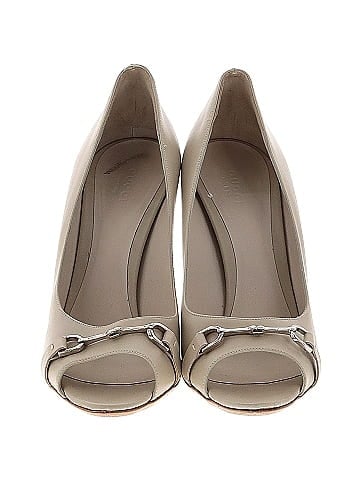 Gucci Vintage Leather Horsebit Heels (view 2)