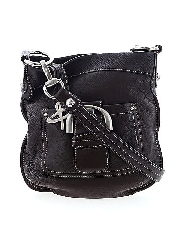 B Makowsky Leather Crossbody Bag (view 1)