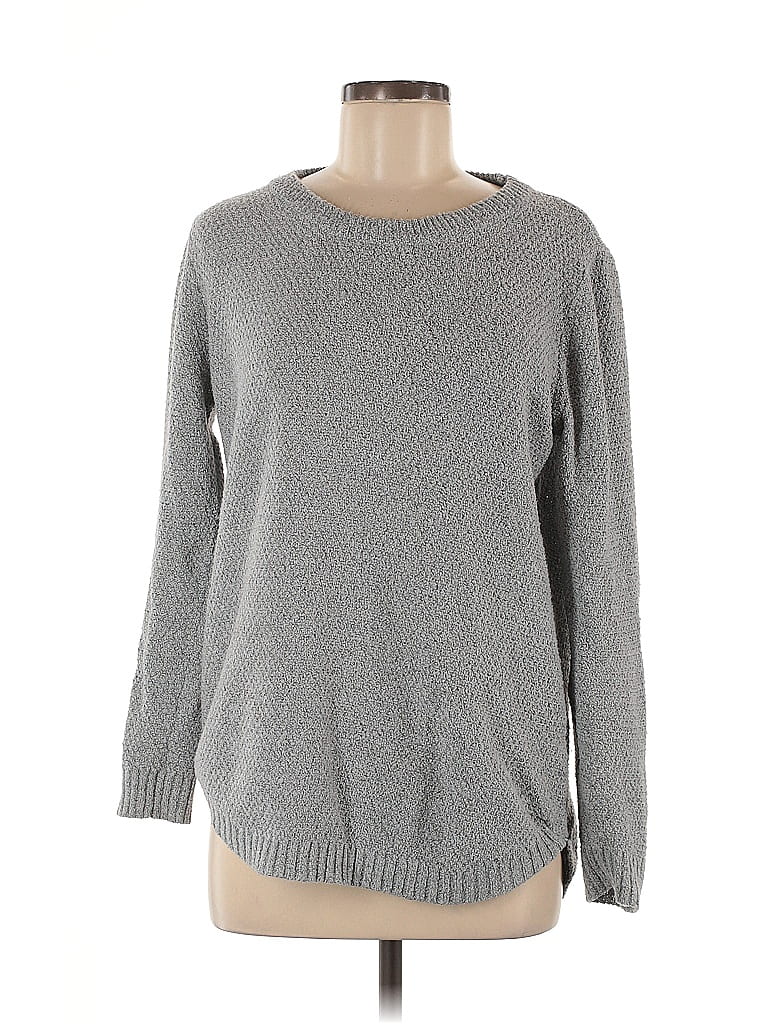 Pre-owned Pink Clover Pullover Sweater In Gray