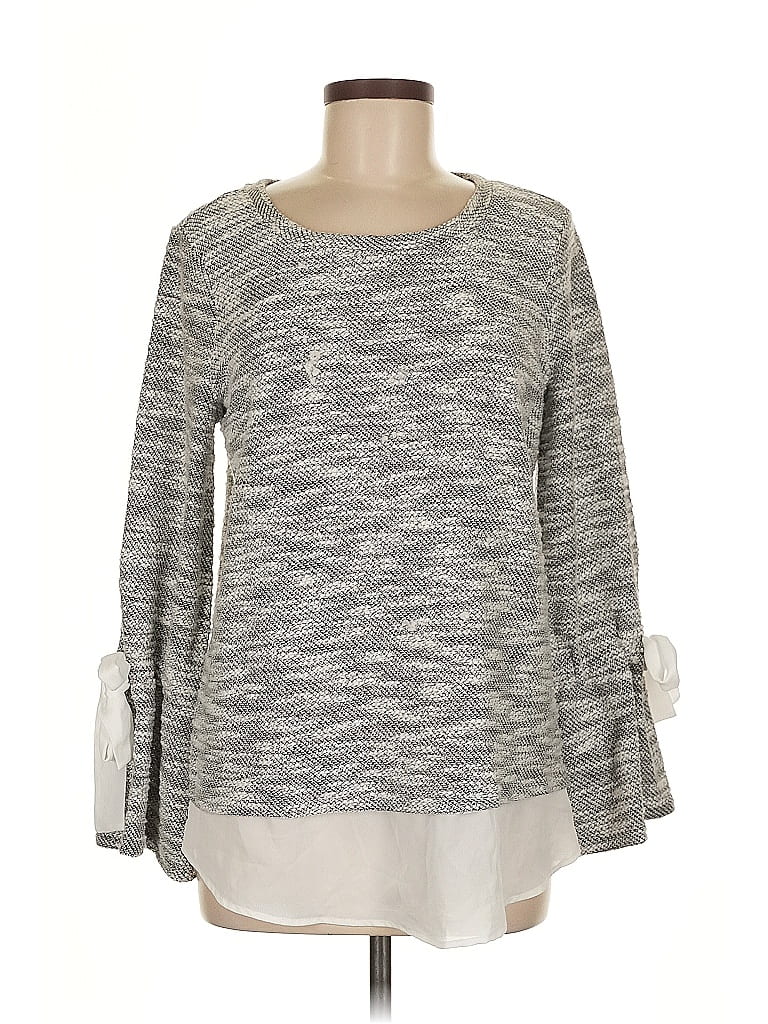 Blouse Imprimée Vera Wang – Taille M, 100% Polyester, Sans Manches, Très Bon état !