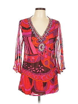 MESMERIZE 3/4 Sleeve Blouse (view 1)