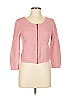 Catherine Malandrino 100% Nylon Pink Cardigan Size L - photo 1