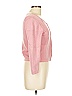 Catherine Malandrino 100% Nylon Pink Cardigan Size L - photo 3