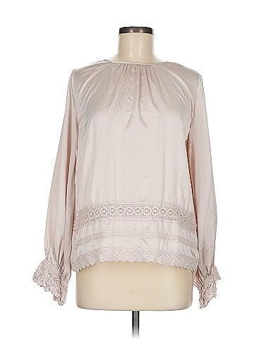 En Creme Long Sleeve Blouse (view 1)