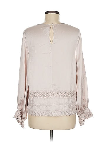En Creme Long Sleeve Blouse (view 2)