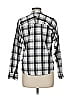 Patagonia 100% Organic Cotton Plaid Gray Long Sleeve Button-Down Shirt Size 6 - photo 2