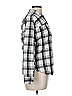 Patagonia 100% Organic Cotton Plaid Gray Long Sleeve Button-Down Shirt Size 6 - photo 4