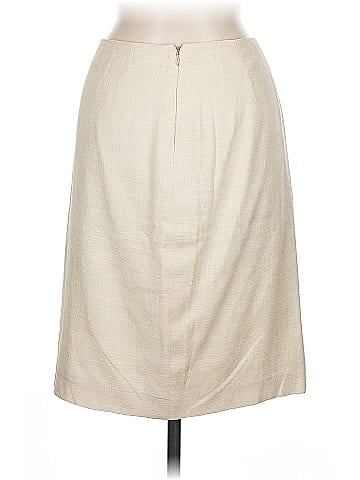 Linda Allard Ellen Tracy Silk Skirt (view 2)