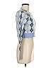 LoveShackFancy Argyle Blue Pullover Sweater Size M - photo 4