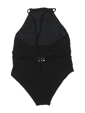 Solid & Striped One Piece Swimsuit (view 2)