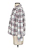 Soft Joie Plaid Ivory Silver Long Sleeve Blouse Size XS - photo 5