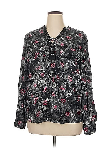 Rock & Republic Long Sleeve Blouse (view 1)