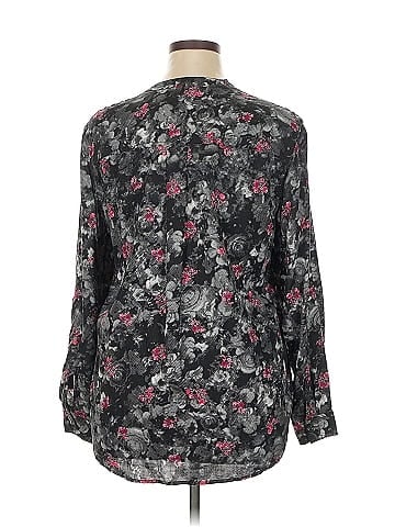 Rock & Republic Long Sleeve Blouse (view 2)