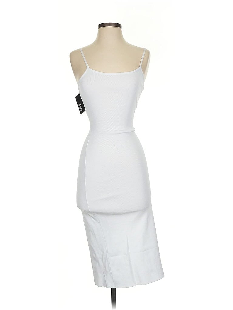 Pre-owned Hera Collection Cocktail Dress In White