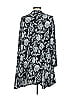 Lularoe Floral Black Blue Cardigan Size L - photo 2