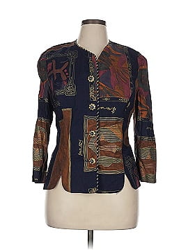 Periwinkle 3/4 Sleeve Blouse (view 1)