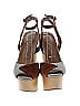 Jeffrey Campbell 100% Leather Color Block Gray Brown Heels Size EU 37 - photo 2