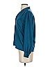 Bethany Teal Long Sleeve Blouse Size 3 - photo 4