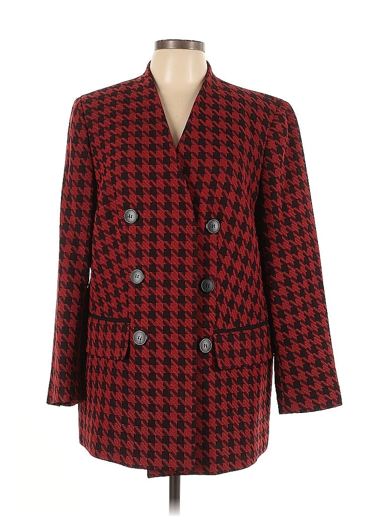 Pre-owned Bar Iii Blazer Jacket In Red