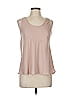 Xirena 100% Polyester Pink Tan Sleeveless Blouse Size M - photo 1