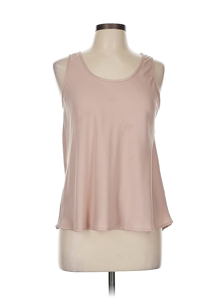 Xirena 100% Polyester Pink Tan Sleeveless Blouse Size M - photo 1