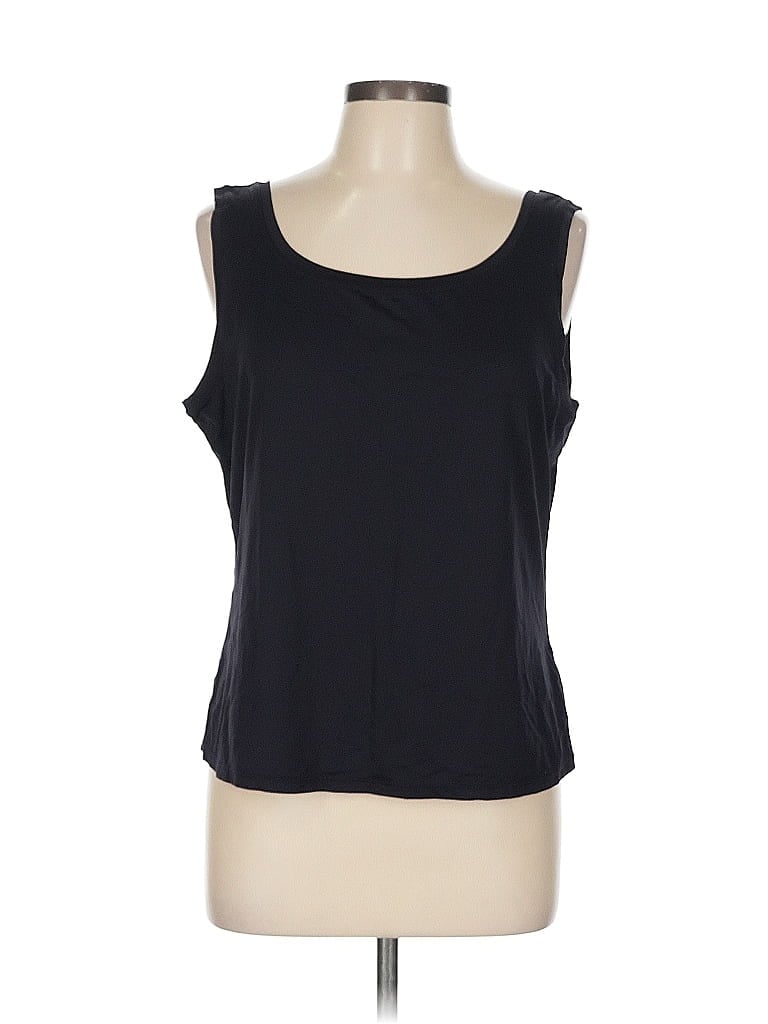 Click to view more detailed imagery on our partner's website Pre-owned Nygard Collection Sleeveless T-shirt In Black